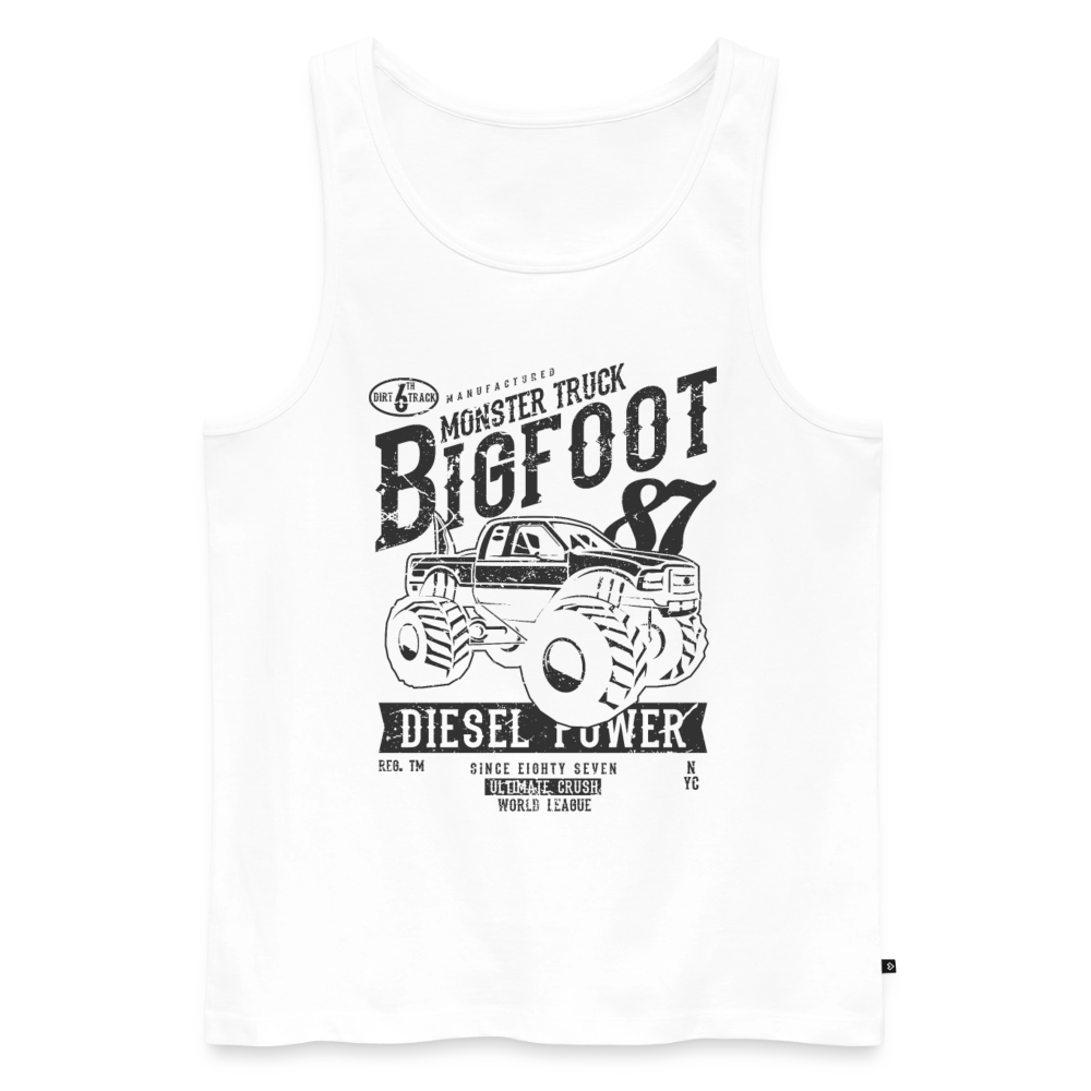 Tank Top "Bigfoot" - Weiß