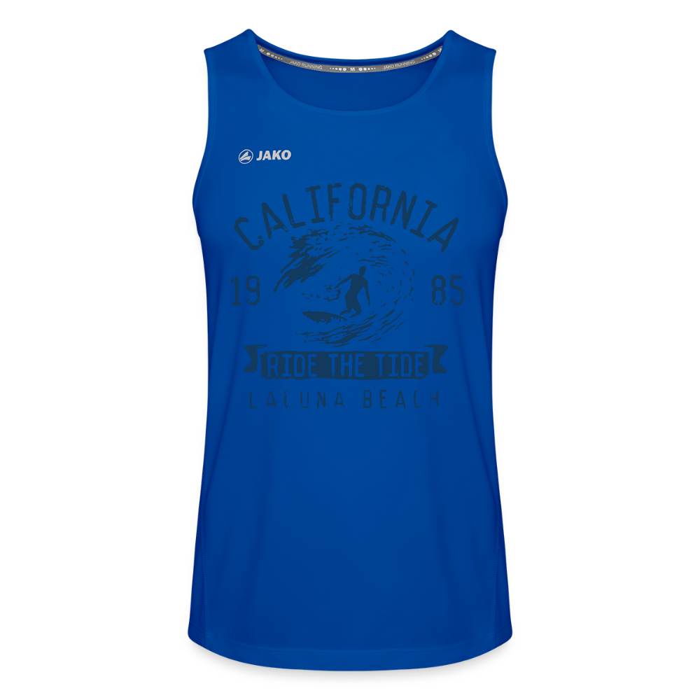 JAKO Männer Tanktop Run 2.0 "California" - mit Customizer personalisierbar - Royalblau