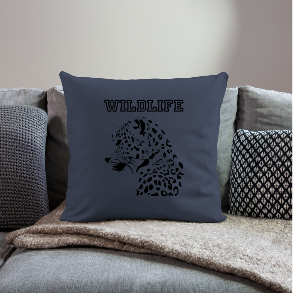 Sofakissen mit Füllung "Wildlife" - mit Customizer personalisierbar - Navy
