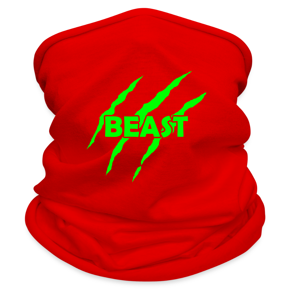 Multifunktionstuch "Beast" - mit Customizer personalisierbar - Rot