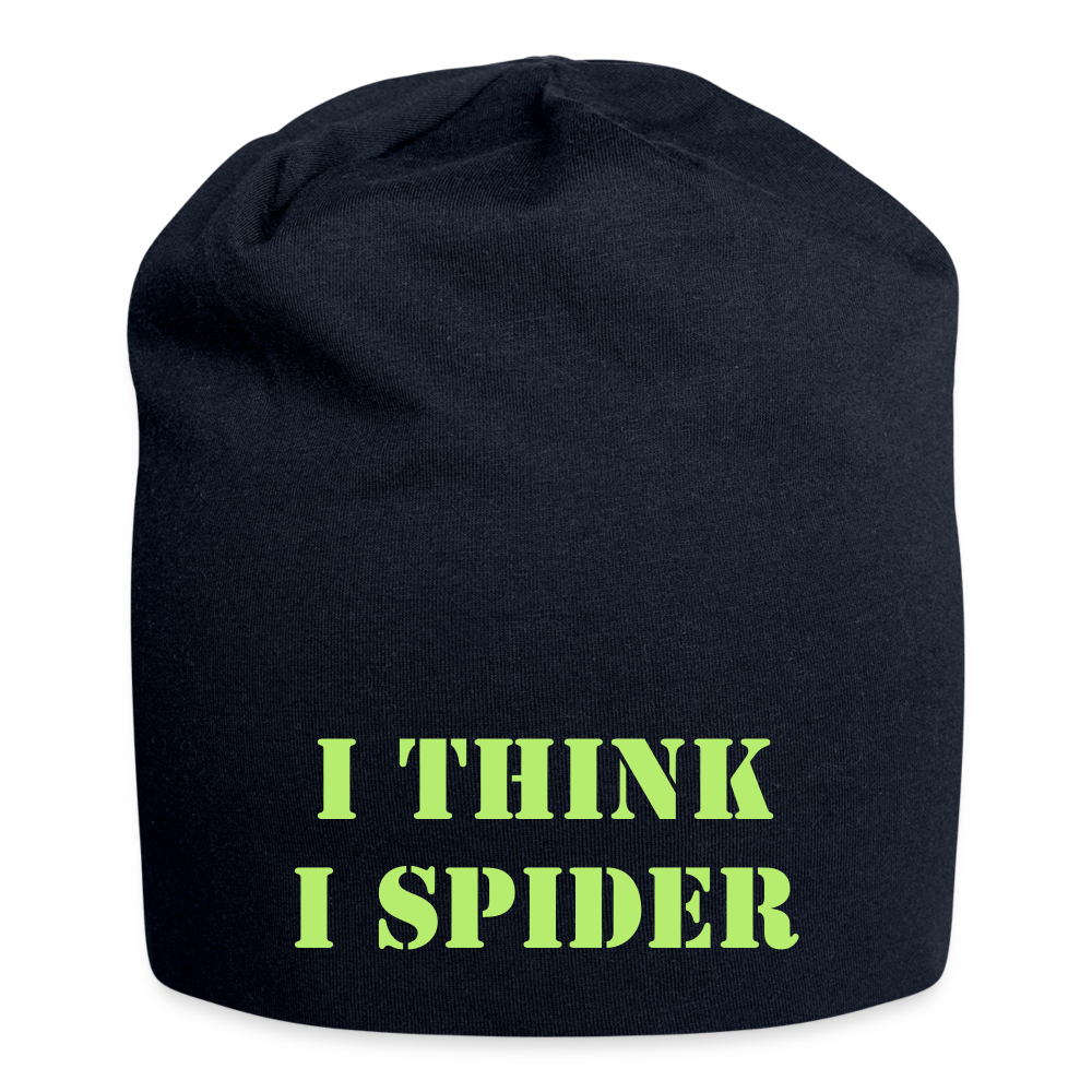 Jersey-Beanie "Spider" - mit Customizer personalisierbar - French Navy