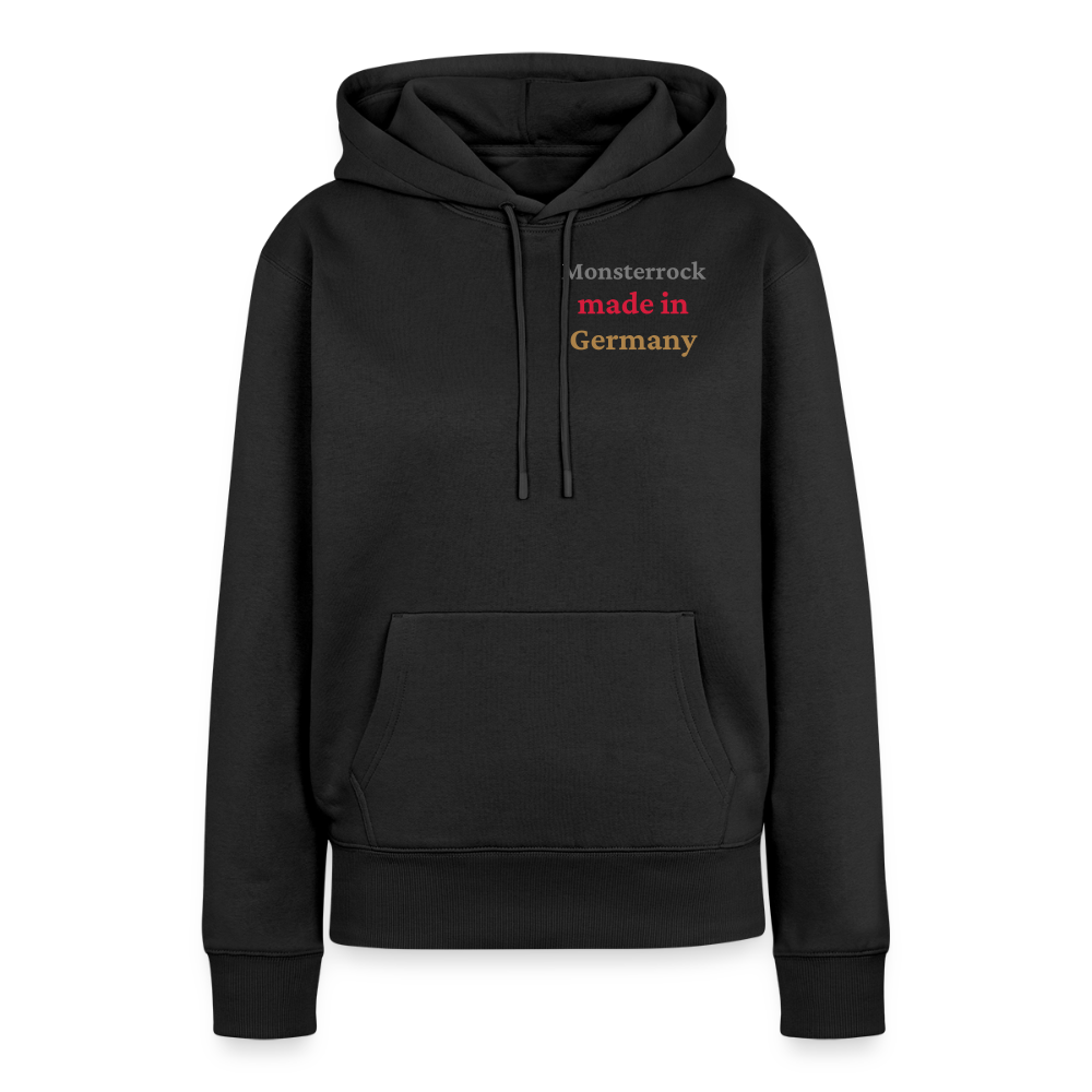 Premium Hoodie "Monsterrock made in Germany" - Schwarz