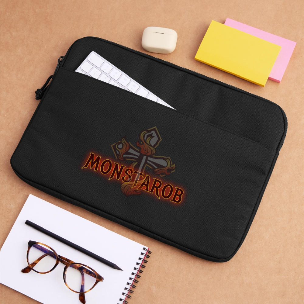 Laptoptasche 15" "Monstarob" - Schwarz