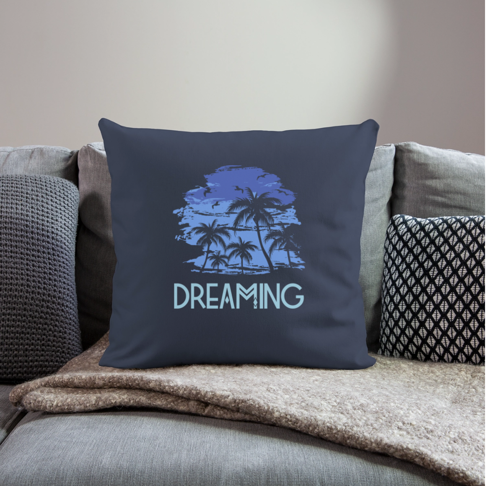 Sofakissen mit Füllung "Dreaming" - mit Customizer personalisierbar - Navy