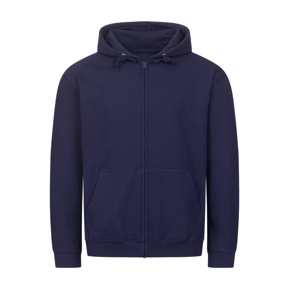 Zipper Hoodie Unisex "King or Queen of Darts"