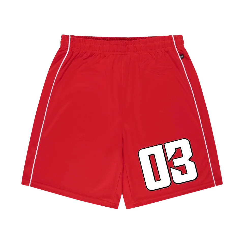 Fußballshorts Herren mit persönlicher Nummer