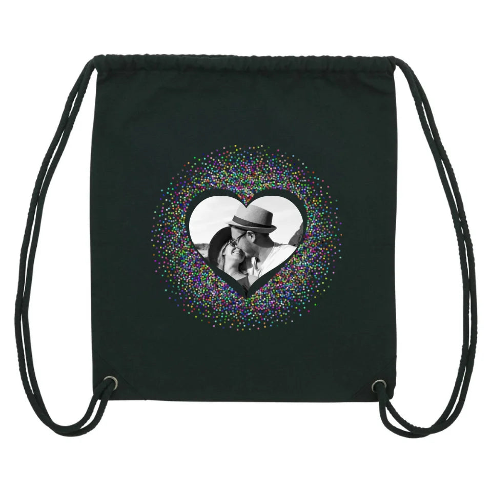 Gym Bag buntes Herz