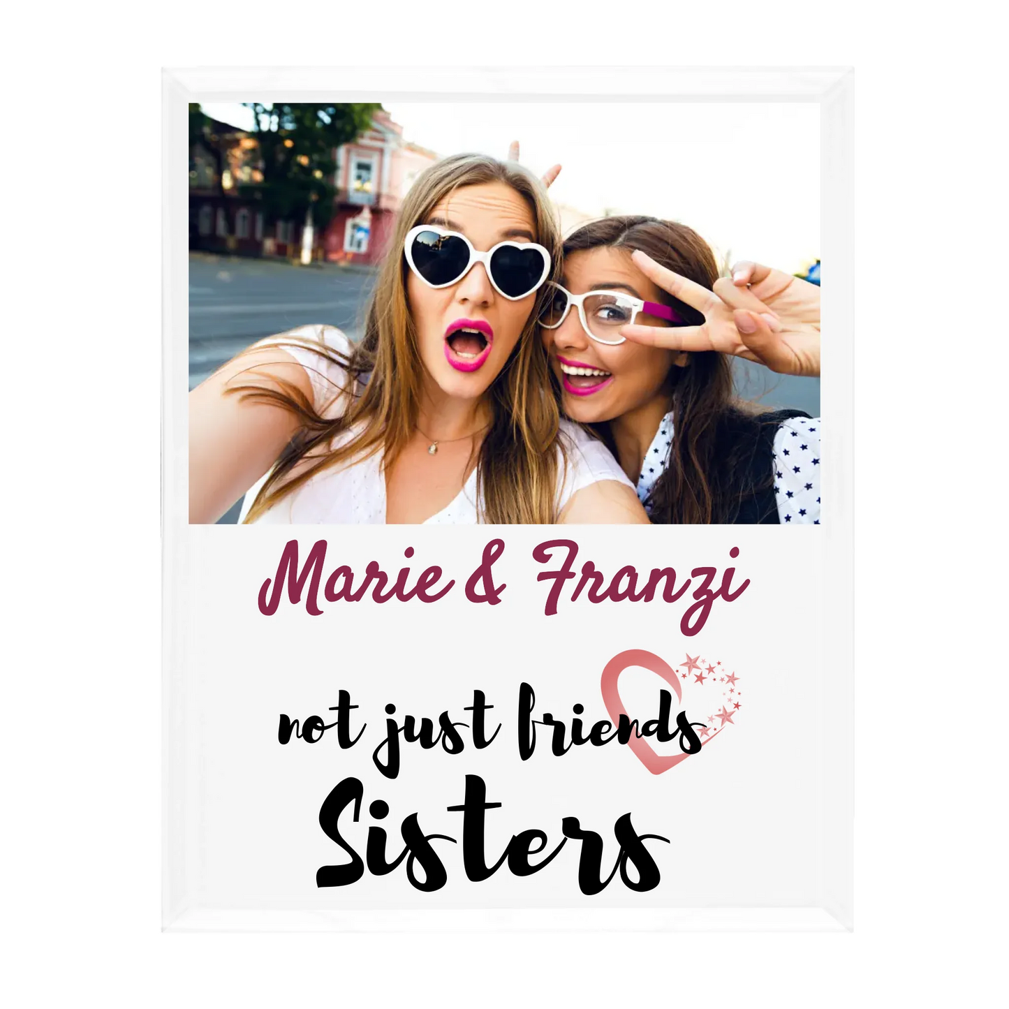 Glasaufsteller "Friends"