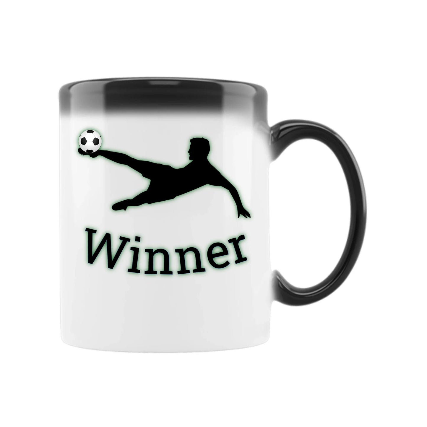 Zaubertasse "Kaffee vs. Fußball"