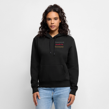 Premium Hoodie "Monsterrock made in Germany" - Schwarz