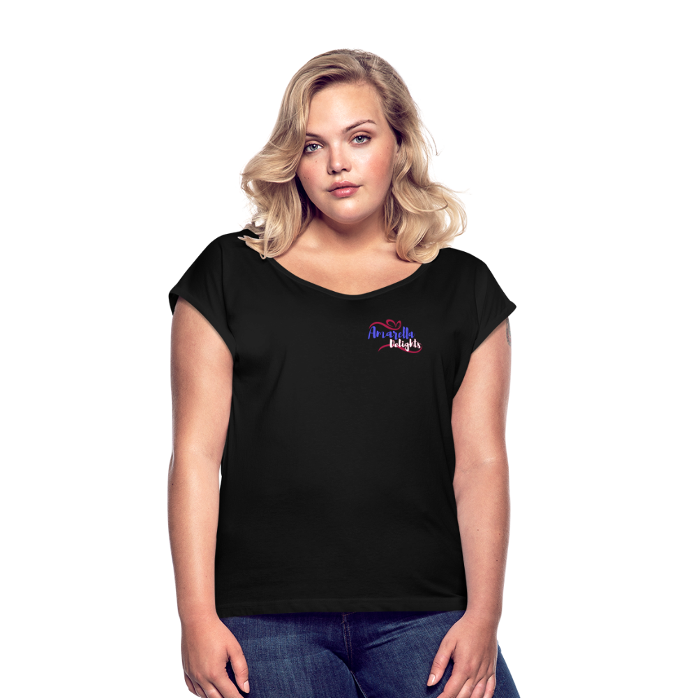 T-Shirt Damen "Amarella-Delights" - Schwarz