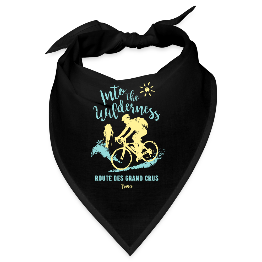 Bandana "Bike Route" - Schwarz