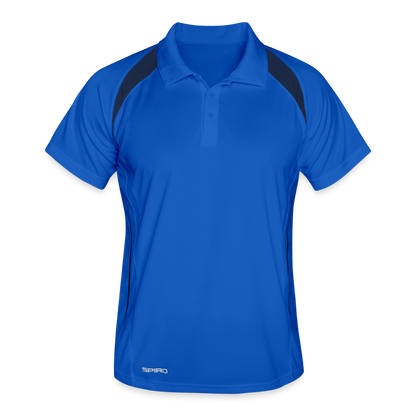 Poloshirt atmungsaktiv Herren "Soccer" - Königsblau/Navy