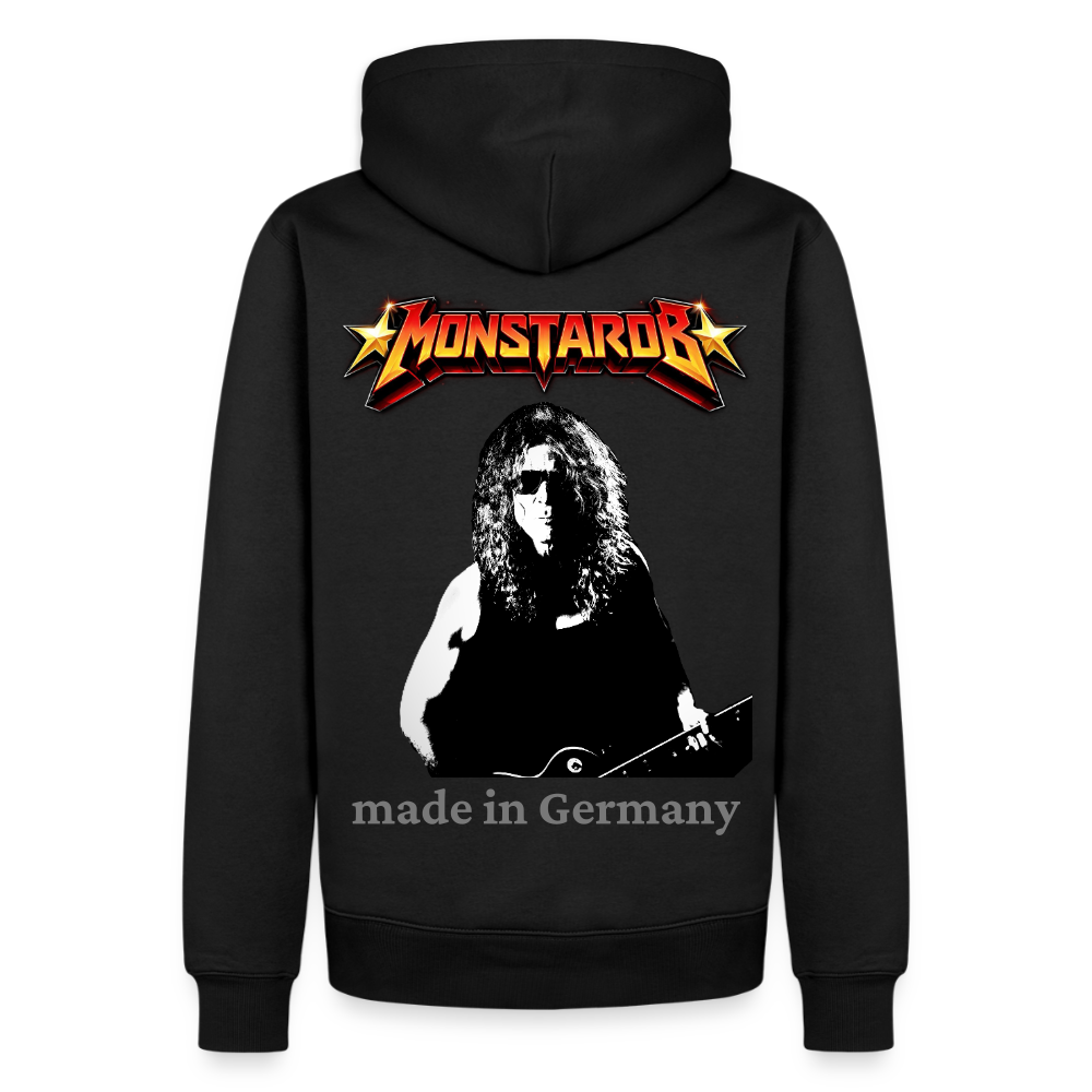 Premium Hoodie "Monsterrock made in Germany" - Schwarz