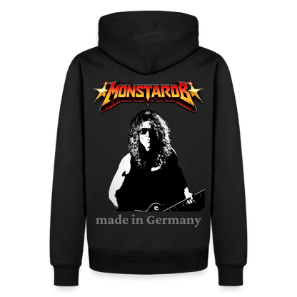 Premium Hoodie "Monsterrock made in Germany" - Schwarz