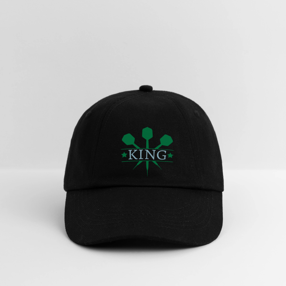 Cap "King" - Schwarz/Schwarz
