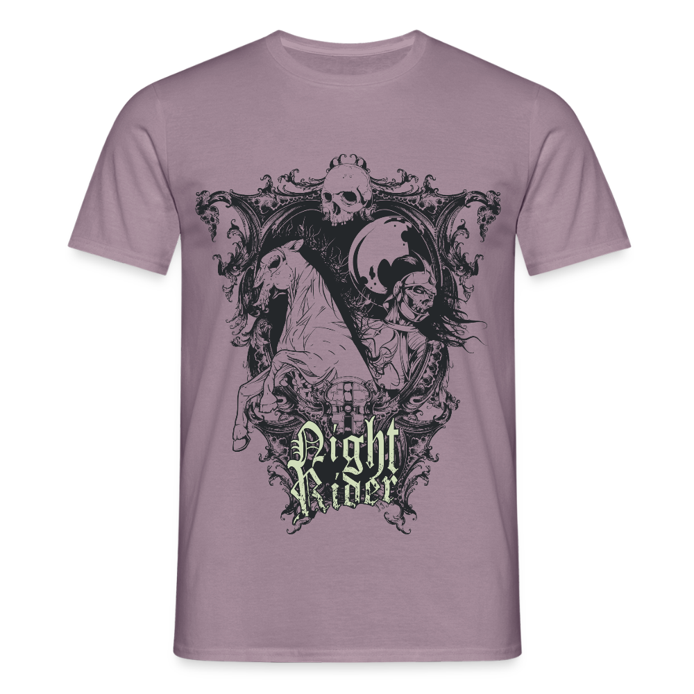 Männer T-Shirt - Lilagrau 