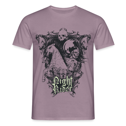 Männer T-Shirt - Lilagrau 