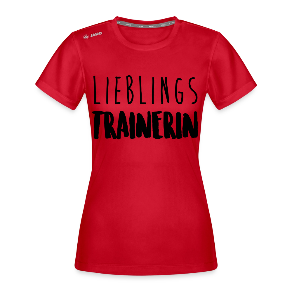JAKO T-Shirt Damen "Lieblingstrainerin" - Rot