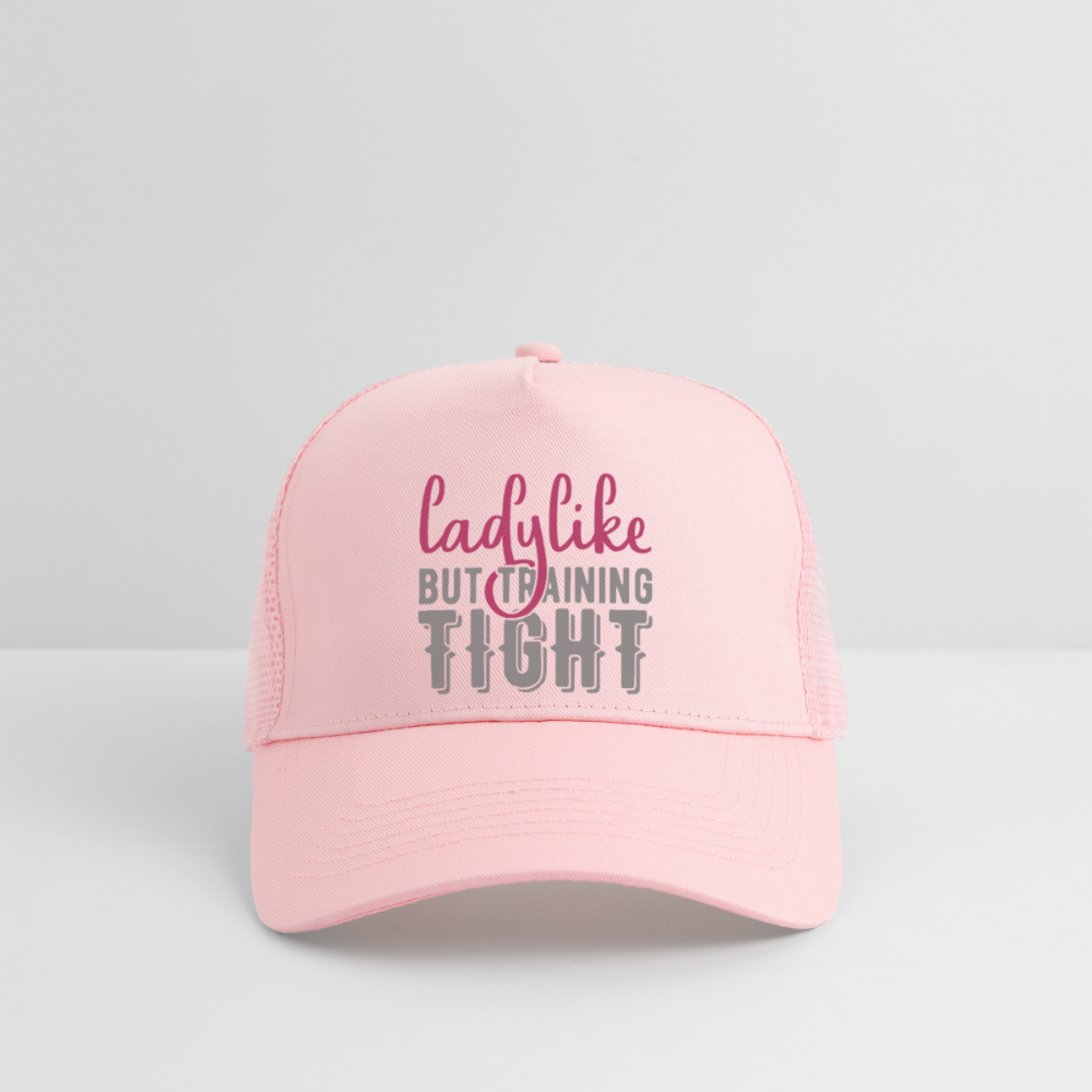 Trucker Cap "Ladylike" - Hellrosa