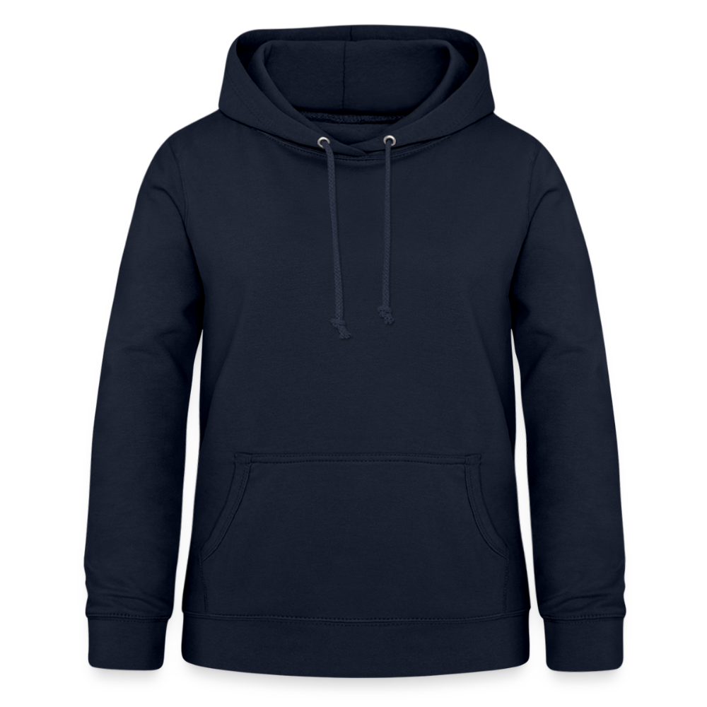 Frauen Hoodie "Totenkopf-Schwert" - Navy