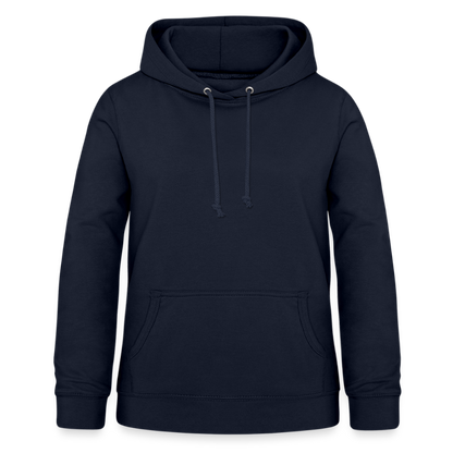Frauen Hoodie "Totenkopf-Schwert" - Navy