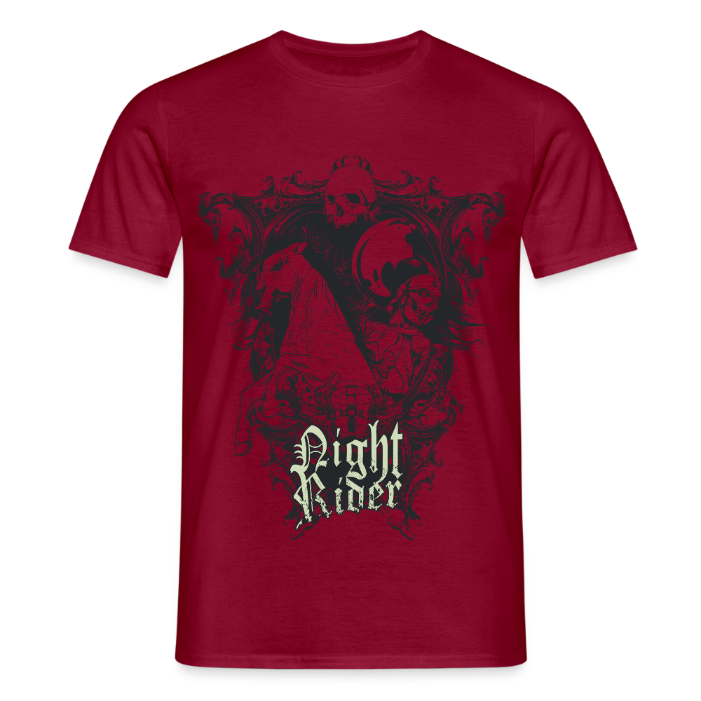 Männer T-Shirt - Ziegelrot