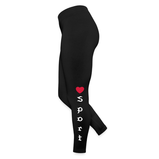 Leggings Damen "Sport" - Schwarz