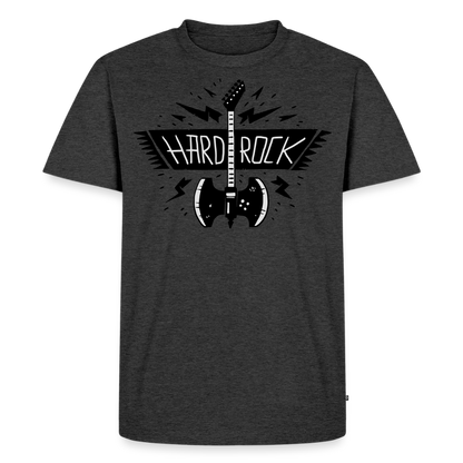 Männer Premium T-Shirt "Hard Rock" - Anthrazit meliert