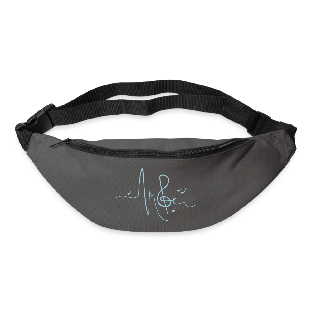 Gürteltasche "Musikschlag" - Graphite