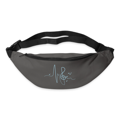 Gürteltasche "Musikschlag" - Graphite