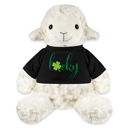 Maskottchen Schaf "Lucky" - Schwarz