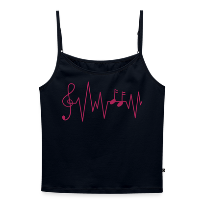 Premium Top "Musikpuls" - Navy