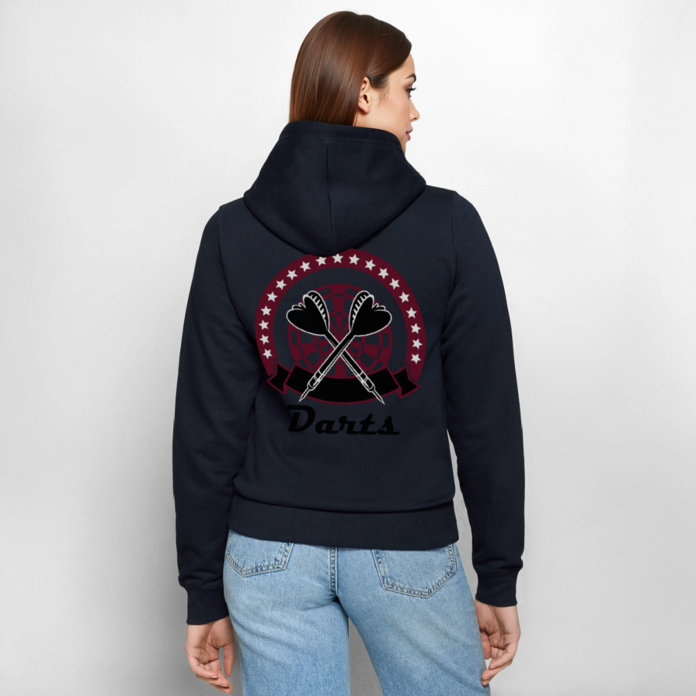 Kapuzenjacke Damen "Darts" - Navy