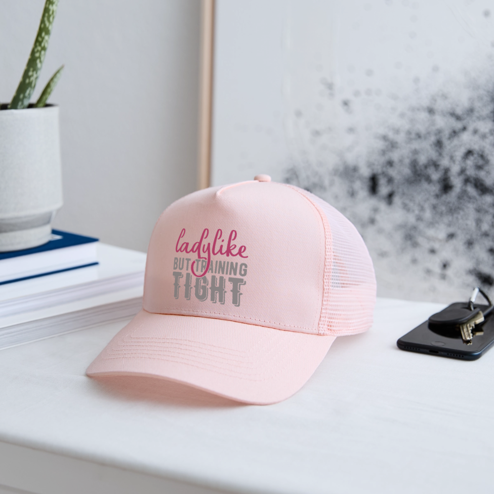 Trucker Cap "Ladylike" - Hellrosa