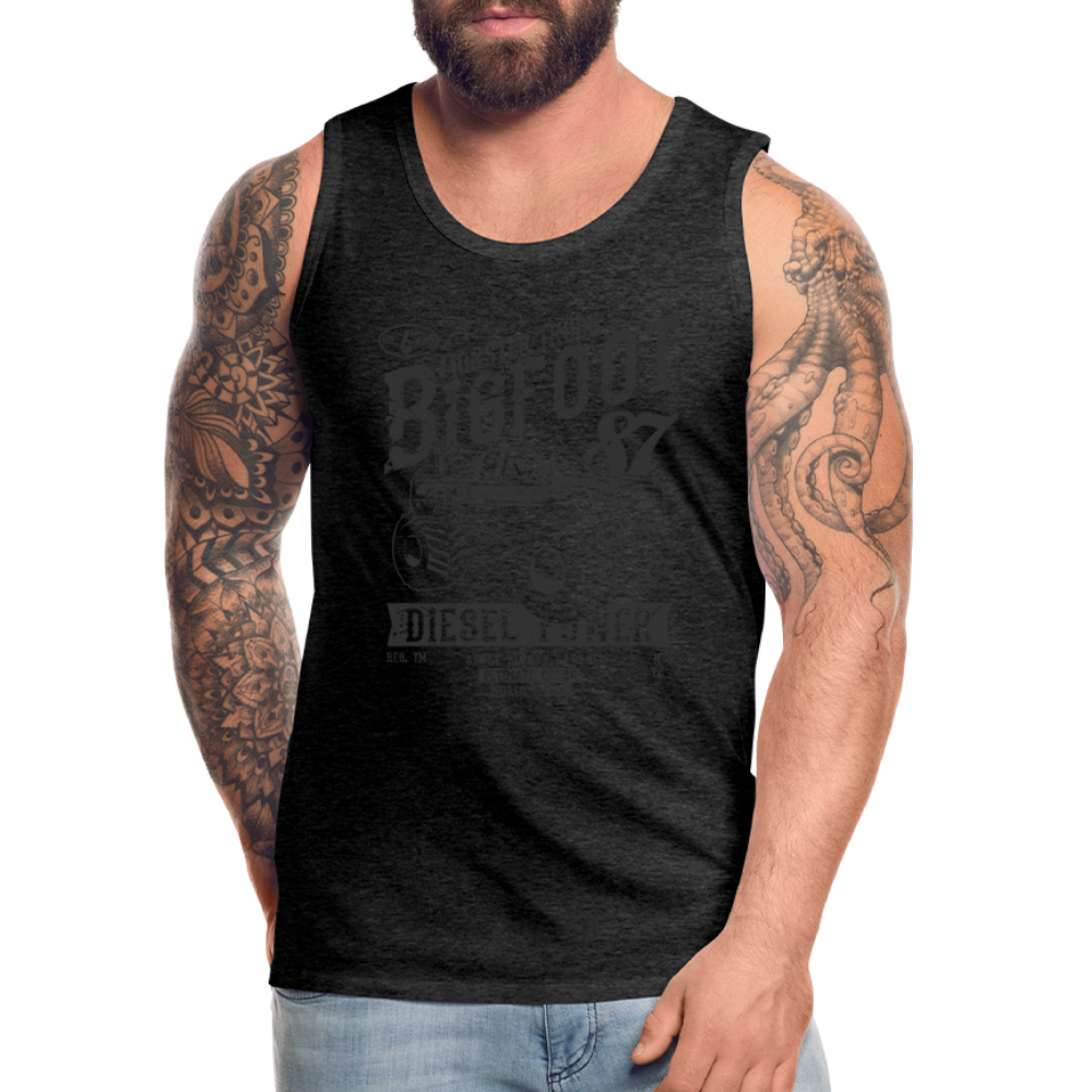 Tank Top "Bigfoot" mit Customizer personalisierbar - Anthrazit