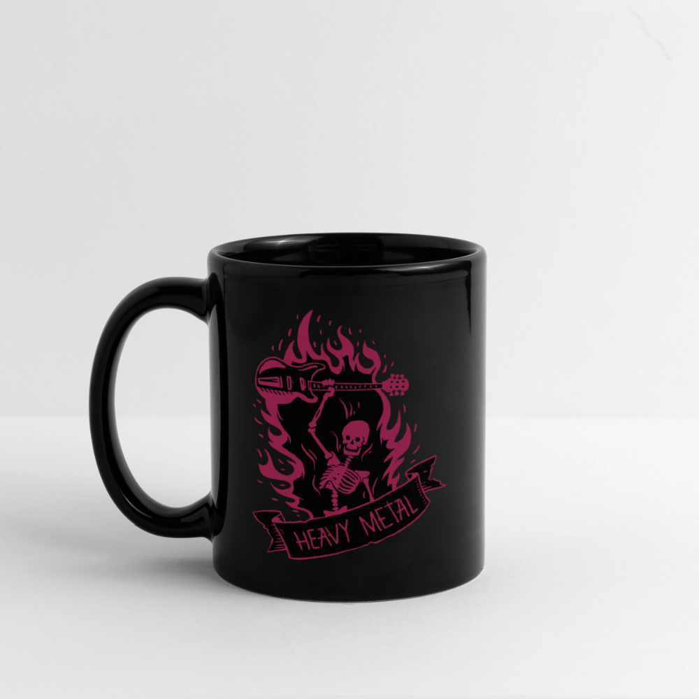 Becher "Heavy Metal" - Schwarz