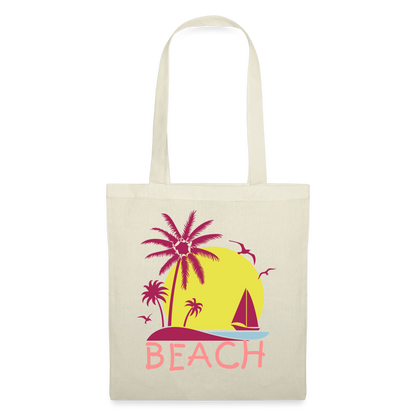 Stoffbeutel "Beach" - Natur
