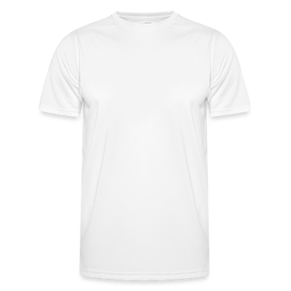 Funktions-T-Shirt Herren "Mehr Sport" - mit Customizer personalisierbar - Weiß
