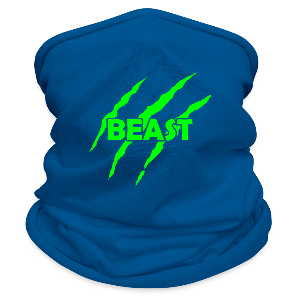 Multifunktionstuch "Beast" - mit Customizer personalisierbar - Blau