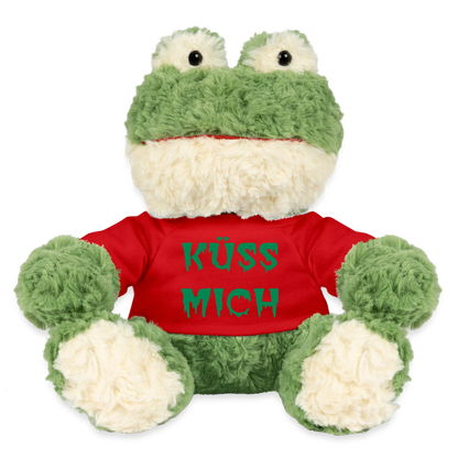 Maskottchen Frosch "Küss mich" - Rot