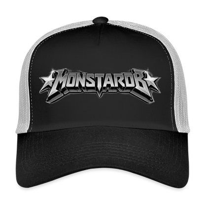 Trucker Cap "Monstarob" - Schwarz/Steingrau
