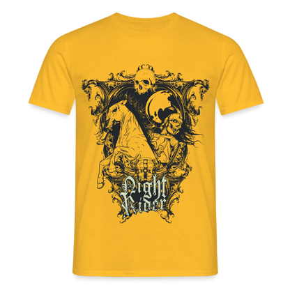 Männer T-Shirt - Gelb