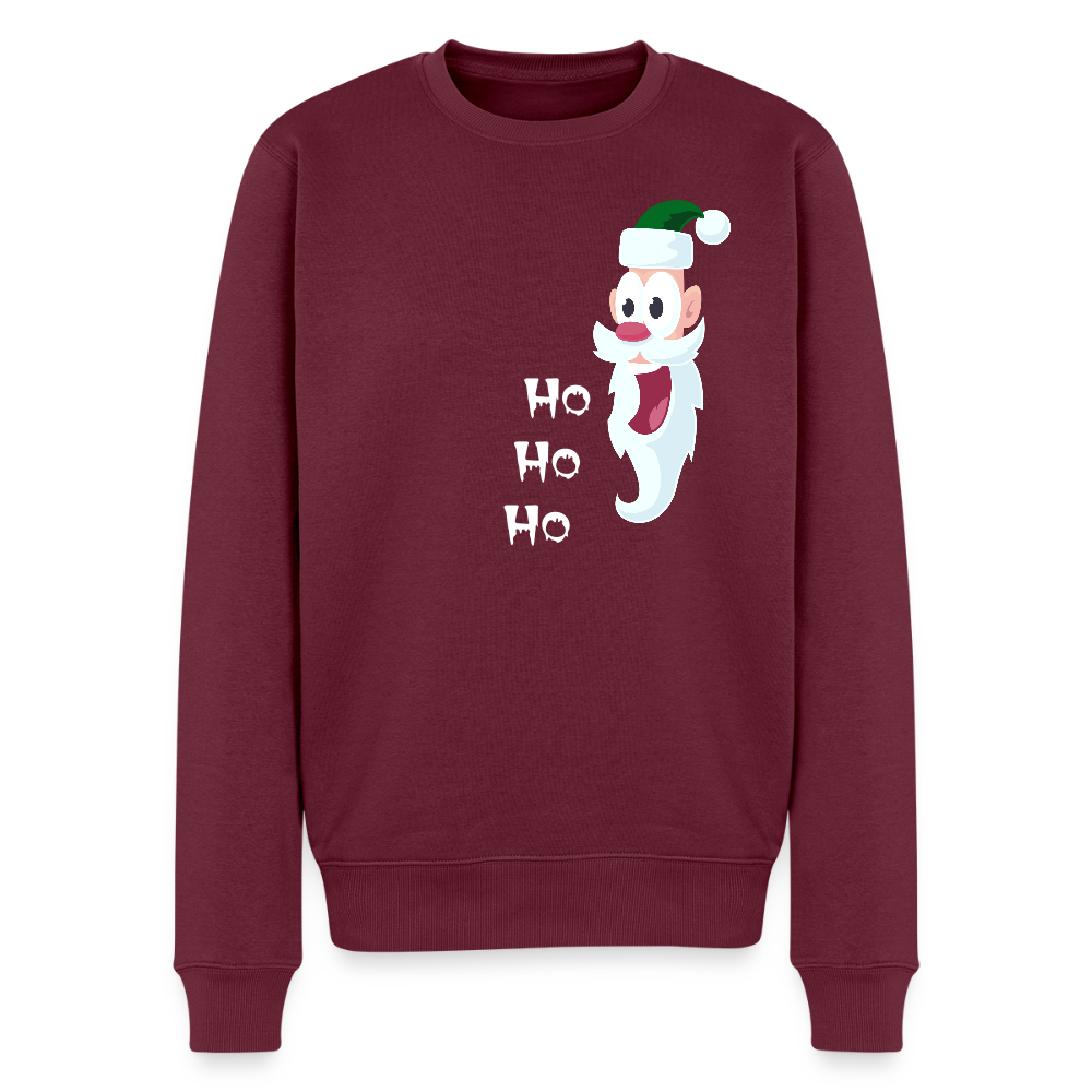 Männer Weihnachtspullover - Burgunderrot