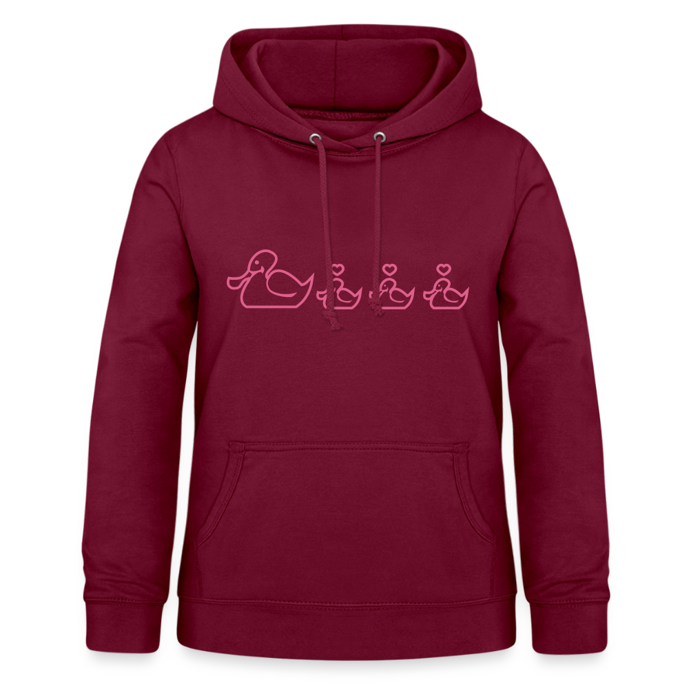 Hoodie "Entchen" - Bordeaux