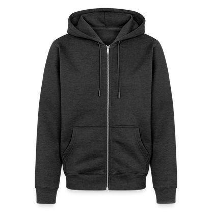 Premium Kapuzenjacke Herren "Darts" - Anthrazit meliert
