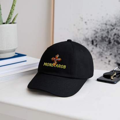 Baseballkappe "Monstarob" - Schwarz/Schwarz