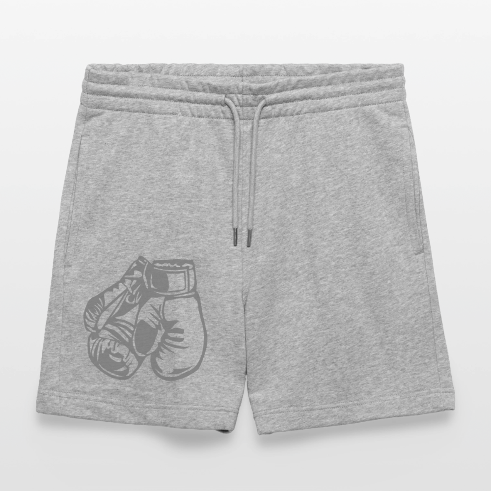 Joggingshorts Herren BIO "Boxen" - Grau meliert