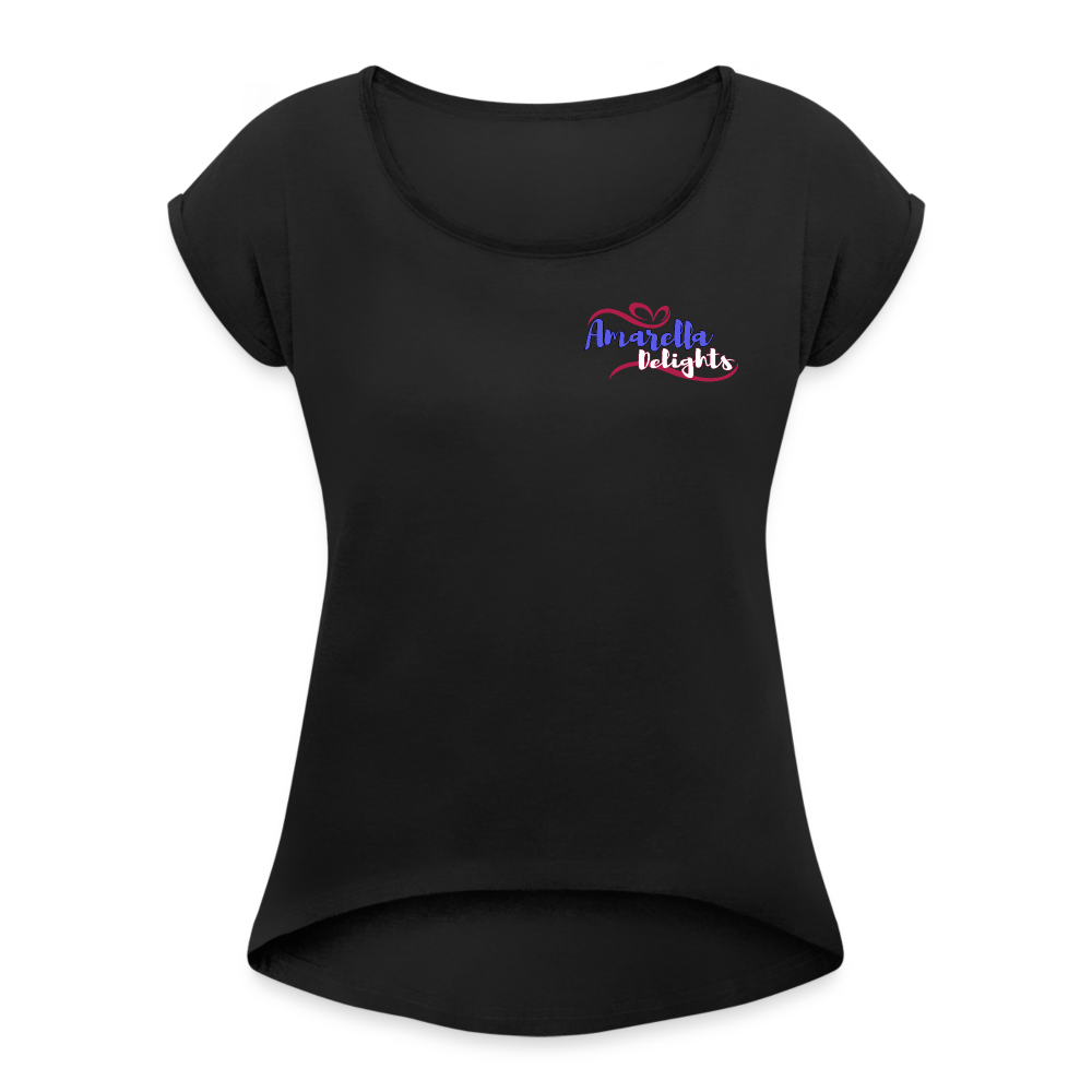 T-Shirt Damen "Amarella-Delights" - Schwarz