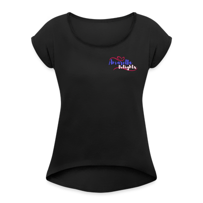 T-Shirt Damen "Amarella-Delights" - Schwarz